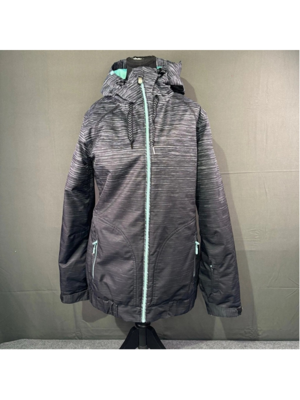 Roxy Jacket Women S Snowboard Winter Coat Waterproof Thermal Dryflight Ski Gray